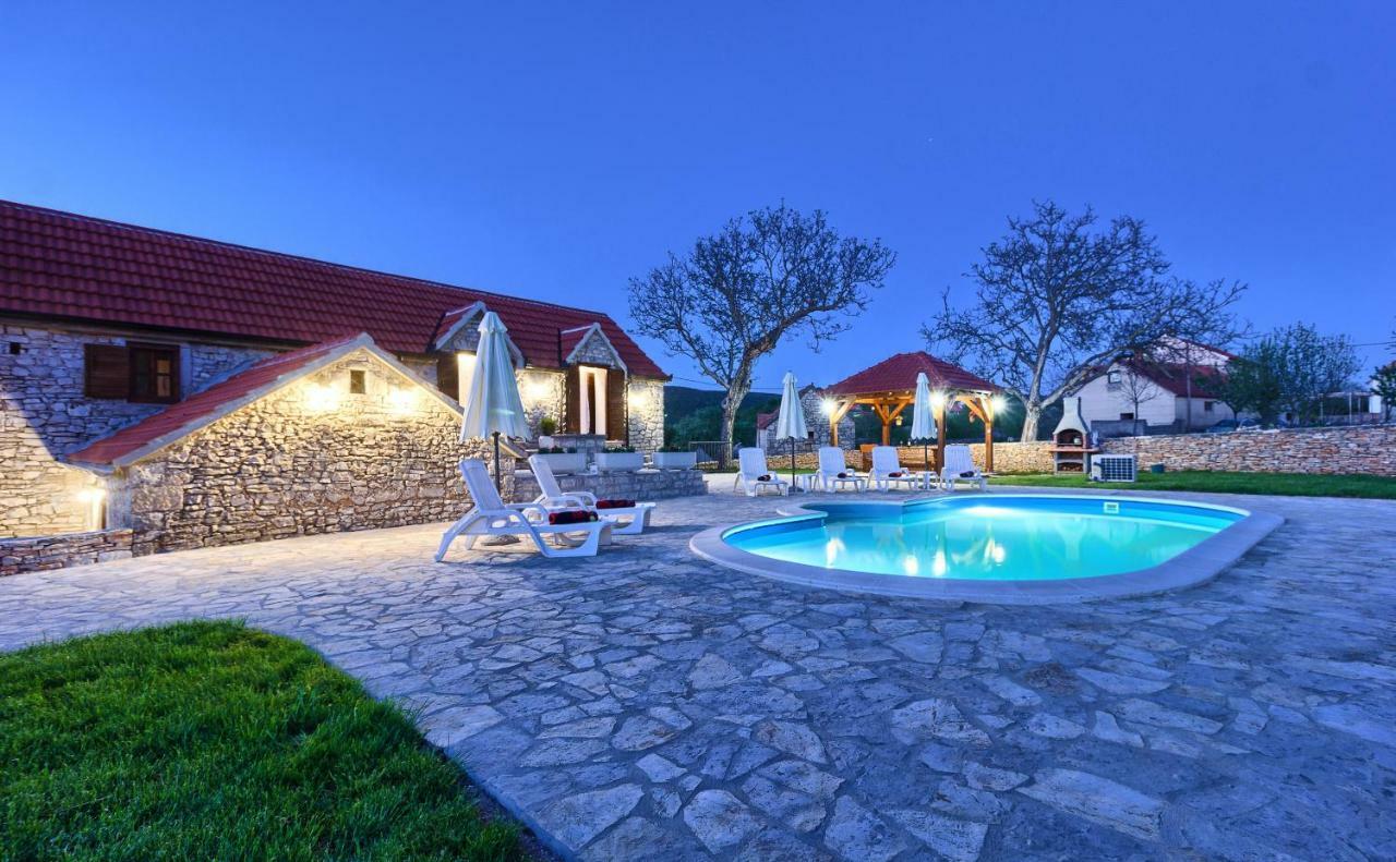 Dalmatia Stone House - Heated Pool Pension Biorine Buitenkant foto